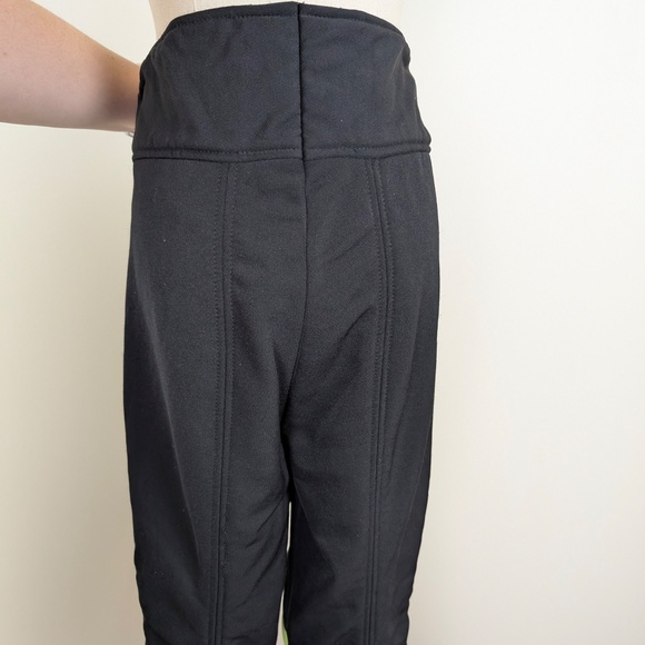 80s Sunice Snow Ski Pants Neon Vintage Retro Padded High Waisted - Picture 5 of 13